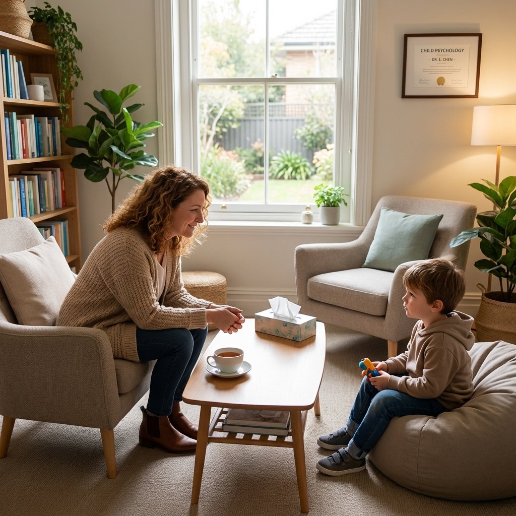 Apoio psicossocial a crianças